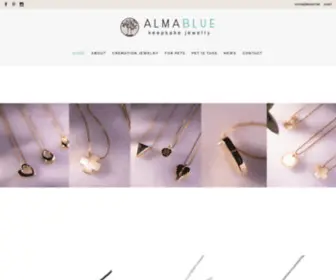 Almablue.net(Keepsake Jewelry) Screenshot