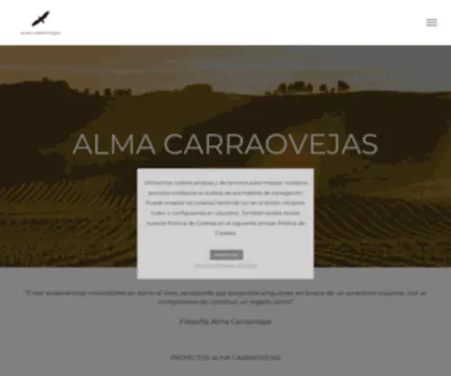 Almacarraovejas.com(Alma Carraovejas) Screenshot