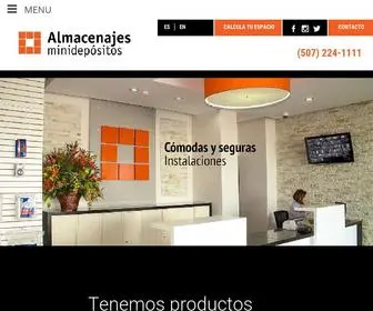 Almacenajes.net(Almacenajes Minidepósitos) Screenshot