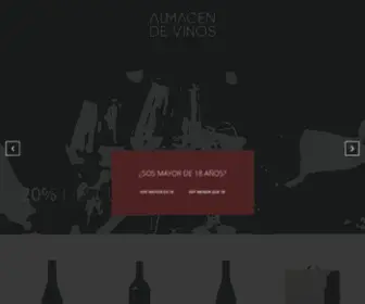 Almacenbeberbien.com(Almacén de Vinos) Screenshot