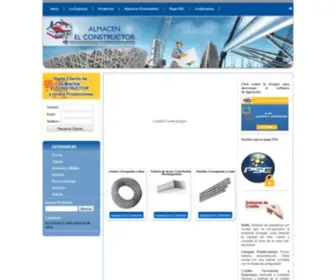 Almacenconstructor.com(ALMACÉN EL CONSTRUCTOR) Screenshot