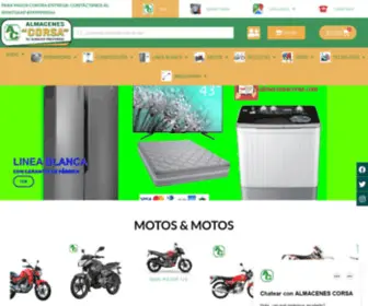 Almacenescorsa.com(ALMACENES CORSA) Screenshot