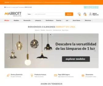 Almacenesmarriott.com(Almacenes Marriott) Screenshot