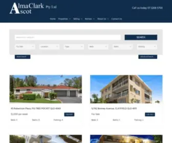 Almaclark.com.au(Alma Clark Real Estate) Screenshot