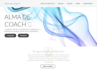 Almadecoach.online(Alma) Screenshot