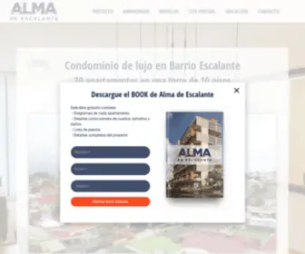 Almadeescalante.com(Alma de Escalante) Screenshot