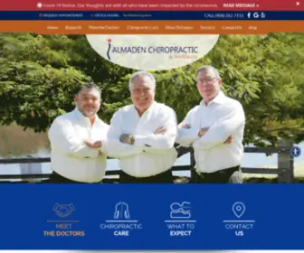 Almadenchiropracticandwellness.com(Chiropractor San Jose) Screenshot