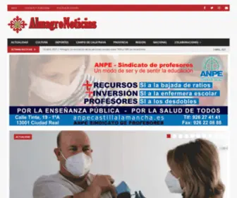 Almagronoticias.com(Todas las Noticias y Eventos de Almagro y El Campo de Calatrava) Screenshot