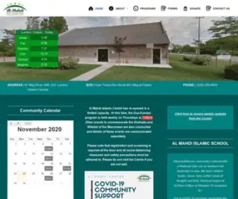 Almahdicentre.org(Al Mahdi Centre) Screenshot