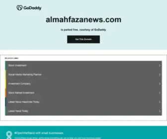 Almahfazanews.com(Almahfazanews) Screenshot