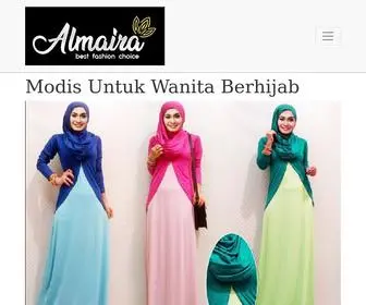 Almairafashion.com(Memilih Maxi Dress Muslimah Modis Untuk Wanita Berhijab) Screenshot