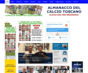 Almanaccocalciotoscano.it(ALMANACCO CALCIO TOSCANO) Screenshot