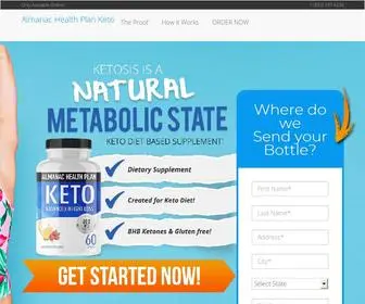 Almanachealthplan.com(Almanac Health Plan Keto) Screenshot