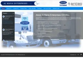 Almanaenterprises.com(Al Mana Enterprises Co) Screenshot