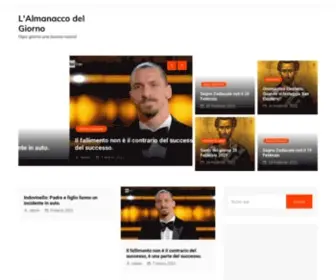 Almanakko.com(L'Almanacco del Giorno) Screenshot