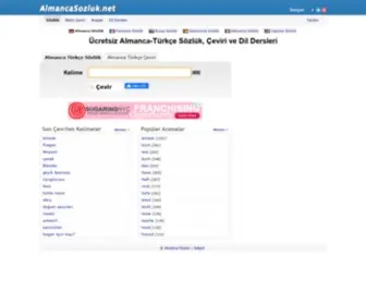 Almancasozluk.net(Online Almanca) Screenshot