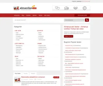 Almanilan.com(Almanya seri ilanlar) Screenshot