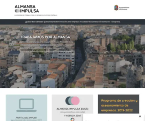 Almansaimpulsa.es(Almansa Impulsa) Screenshot