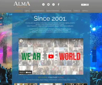 Almaproject.it(Since 2001... Alma Project) Screenshot