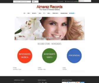 Almarazrecords.com(Almaraz Records) Screenshot