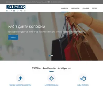 Almarkordon.com(Klipsli Çanta Kordonları ve Kordon Uçlama) Screenshot