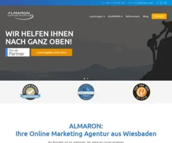 Almaron.de(Wir bieten vollen Service für Ihren Online) Screenshot