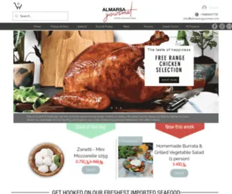 Almarsa-Gourmet.com(Online Gourmet Store) Screenshot