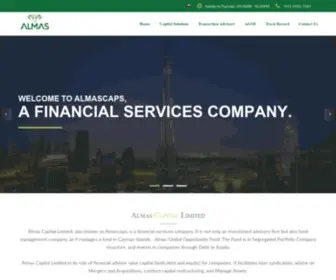 Almascaps.com(Almas Capital LTD) Screenshot