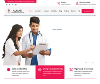 Almascollege.com(Kottakkal, Malappuram, Kerala) Screenshot