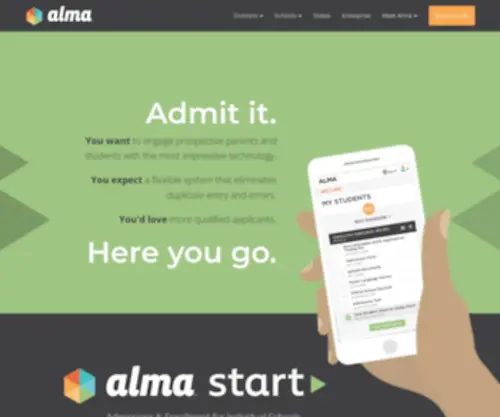 Almastart.com(School START Easy registration & enrollment) Screenshot