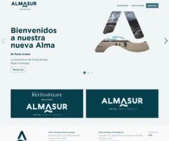 Almasurhoteles.cl(Almasur hoteles) Screenshot