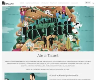 Almatalent.fi(Alma Talent) Screenshot