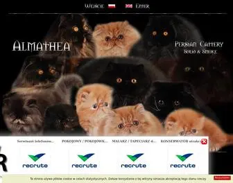Almathea.com.pl(Almathea Persians Solid & Smoke & Cameo) Screenshot