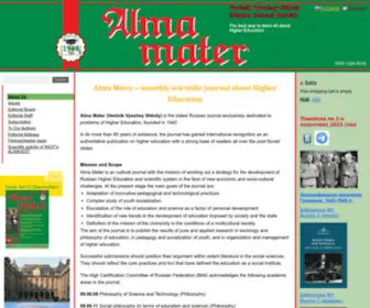 Almavest.ru(Alma Mater) Screenshot