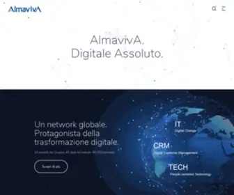 Almaviva.it(Home) Screenshot