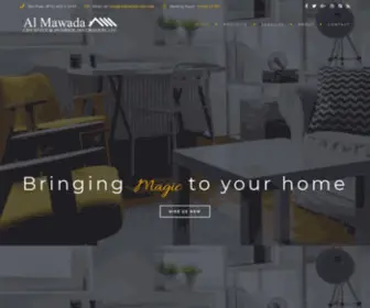 Almawada-Uae.com(Al Mawada Life style and Interior Design) Screenshot