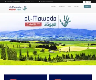 Almawadacharity.be(Helping Hands To Those In Need) Screenshot