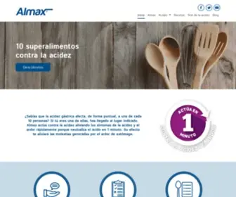 Almax.com(El mejor remedio para la acidez) Screenshot