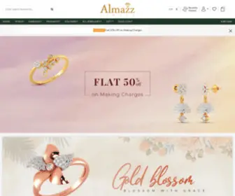 AlmazzJewels.com(Online jewellery Store) Screenshot