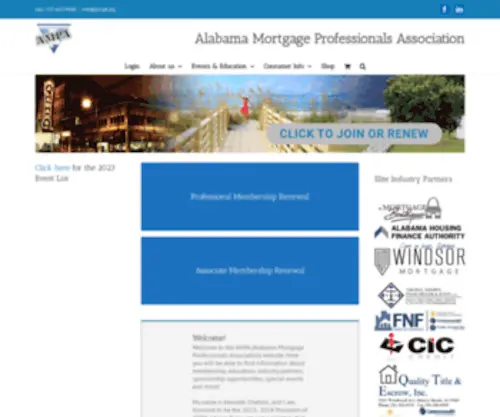 Almba.org(Almba) Screenshot