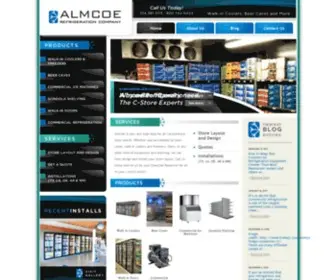 Almcoesales.com(Almcoe Refrigeration Company) Screenshot