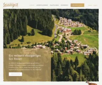 Almdorf.com(Almdorf Seinerzeit) Screenshot