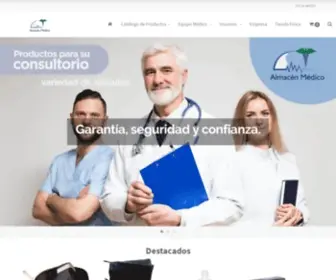 Almedcr.com(Almacén) Screenshot