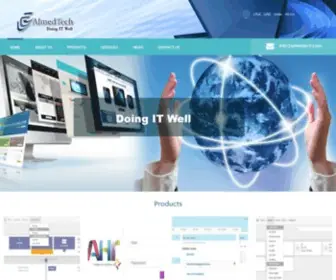 Almedtech.com(Doing it well) Screenshot