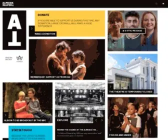 Almeida.co.uk(Discover what's on at the Almeida Theatre. We make brave new work) Screenshot