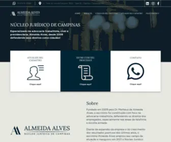 Almeidaalves.com.br(Advocacia Trabalhista) Screenshot