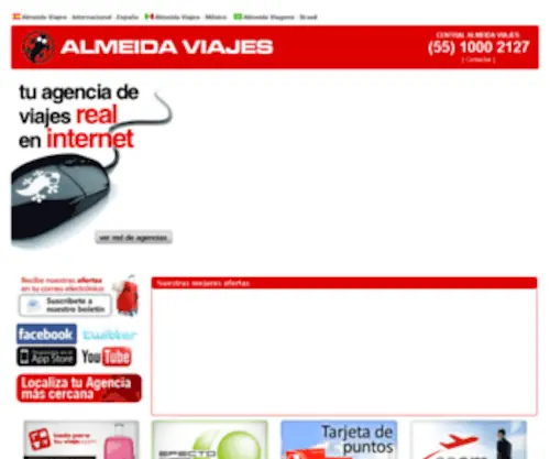 Almeidaviajes.com.mx(ALMEIDA VIAJES) Screenshot