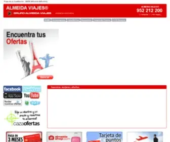 Almeidaweb.com(ALMEIDA VIAJES) Screenshot