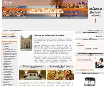 Almeria-Virtual.com(Almería) Screenshot