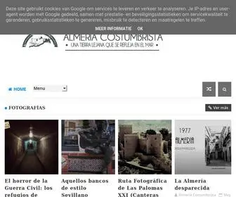 Almeriacostumbrista.com(Almería) Screenshot